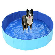犬プール ペットプール ペット用バスグッズ プール pvc小型犬 中型犬 折畳式プール おふろ 浴槽 シャンプ…
