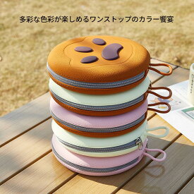 送料無料 ペット用食器 折りたたみボウル ダブルボウル設計 フードボウル ウォーターボウル 食事 飲水 ペットグッズ
