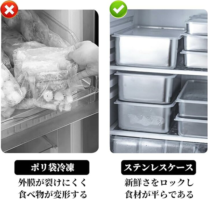 楽天市場】バット 家用バット 食材の小分け 業務用バット 角型 