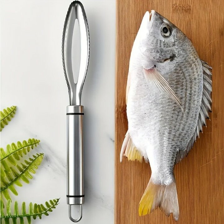 楽天市場】【無料送料】1個 ステンレス製の魚のウロコ取りと 