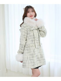 【SALE／30%OFF】マルチwayリボンミディコート MAJESTIC LEGON マジェスティックレゴン ジャケット・アウター その他のジャケット・アウター ブラック ホワイト ピンク【RBA_E】【送料無料】[Rakuten Fashion]
