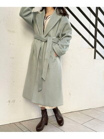 【SALE／50%OFF】Ladyロングガウンコート MAJESTIC LEGON マジェスティックレゴン ジャケット・アウター その他のジャケット・アウター ピンク ホワイト グレー グリーン【RBA_E】【送料無料】[Rakuten Fashion]