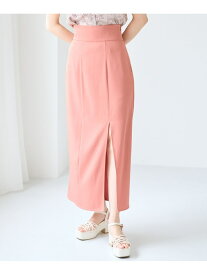 【SALE／40%OFF】ウエストフィットスリットスカート MAJESTIC LEGON マジェスティックレゴン スカート ロング・マキシスカート オレンジ ブラウン ブラック【RBA_E】[Rakuten Fashion]