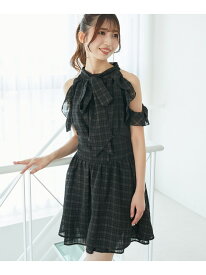 【SALE／50%OFF】アメスリミニワンピース MAJESTIC LEGON マジェスティックレゴン ワンピース・ドレス その他のワンピース・ドレス ブラック ホワイト【RBA_E】【送料無料】[Rakuten Fashion]