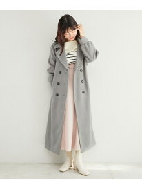 【SALE／20%OFF】バックデザインチェスターコート MAJESTIC LEGON マジェスティックレゴン ジャケット・アウター チェスターコート グレー ホワイト ピンク ブラウン ブラック【RBA_E】【送料無料】[Rakuten Fashion]