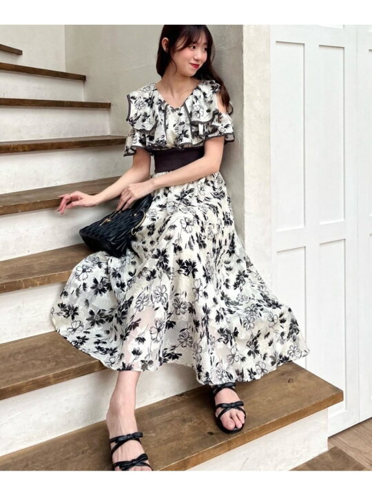 楽天市場】【SALE／10%OFF】ダブルカラーコルセットワンピース 