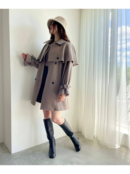 楽天市場】【SALE／20%OFF】ケープセットミディコート MAJESTIC LEGON 
