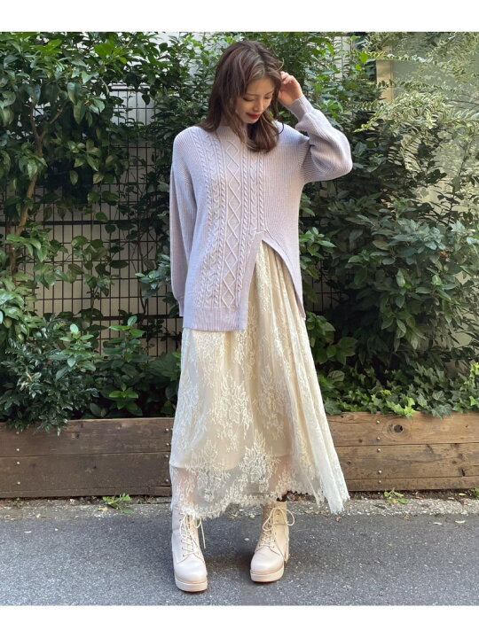 楽天市場 Rakuten Fashion Sale 50 Off ニットセットレースワンピ Majestic Legon マジェスティックレゴン ワンピース ニットワンピース パープル ホワイト ピンク ブラック Rba E Majestic Legon マジェスティック