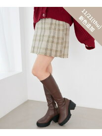 【SALE／50%OFF】裾フリンジミニスカート MAJESTIC LEGON マジェスティックレゴン スカート ミニスカート ブラウン ホワイト ベージュ ブラック【RBA_E】[Rakuten Fashion]