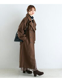 【SALE／50%OFF】レディロングチェスターコート MAJESTIC LEGON マジェスティックレゴン ジャケット・アウター チェスターコート ベージュ ブラウン グレー【RBA_E】【送料無料】[Rakuten Fashion]