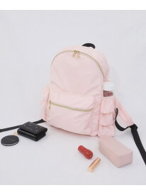 サイドフリルリュック MAJESTIC LEGON マジェスティックレゴン バッグ リュック・バックパック ホワイト ブラック グレー ピンク【送料無料】[Rakuten Fashion]