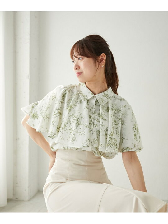 楽天市場】【SALE／30%OFF】アソート肩あきケープブラウス MAJESTIC 