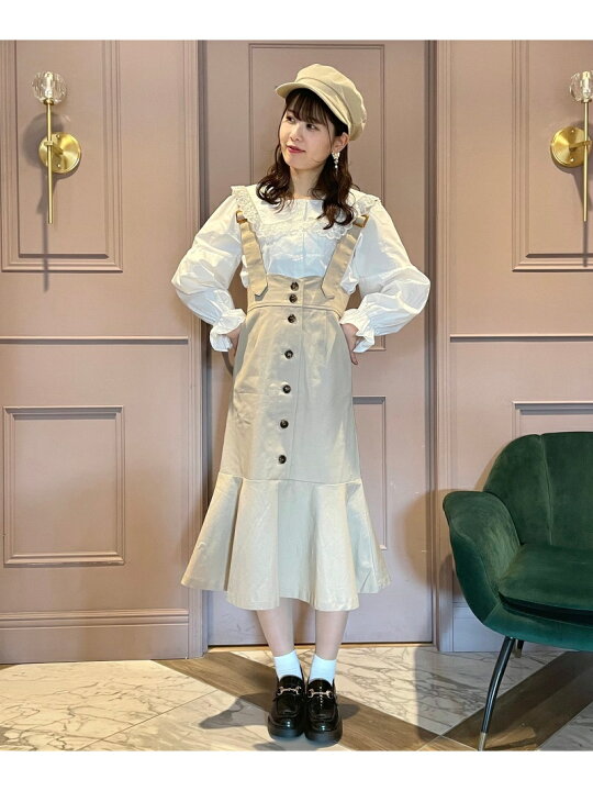 楽天市場 Sale 80 Off サス付レディマーメイドスカート Majestic Legon マジェスティックレゴン スカート ロングスカート ベージュ ホワイト ブラウン Rba E Rakuten Fashion Majestic Legon マジェスティック