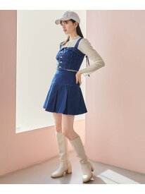 【SALE／20%OFF】ボックスプリーツミニスカパン MAJESTIC LEGON マジェスティックレゴン パンツ キュロット グレー ブルー ブラック ピンク【RBA_E】【送料無料】[Rakuten Fashion]