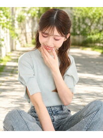 【SALE／40%OFF】タックスリーブトップス MAJESTIC LEGON マジェスティックレゴン トップス カットソー・Tシャツ ホワイト イエロー ブラック グレー ブラウン パープル ネイビー ワインレッド グリーン ブルー ピンク【RBA_E】[Rakuten Fashion]