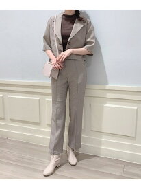 【SALE／60%OFF】Ladyシルエットパンツ MAJESTIC LEGON マジェスティックレゴン パンツ その他のパンツ ブラウン ブラック【RBA_E】[Rakuten Fashion]