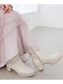 【SALE／33%OFF】フカフカヒールストレッチブーツ MAJESTIC LEGON マジェスティックレゴン シューズ・靴 ブーツ ブラック ブラウン グレー ホワイト シルバー【RBA_E】【送料無料】[Rakuten Fashion]