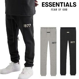 【マラソン期間限定10倍UP】ESSENTIALS エッセンシャルズ パンツ 1977ロゴパンツ スウェットパンツ 長ズボン パンツ 男女兼用 新品