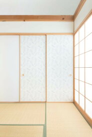 【送料無料】【本襖・和襖】waccara【ワッカラ】天袋付・片面貼り（押入用）【藤模様　fuji moyo　】※ 天袋の仕上げ高600mm迄・押入の仕上高1910mm迄　※仕上幅920mm迄
