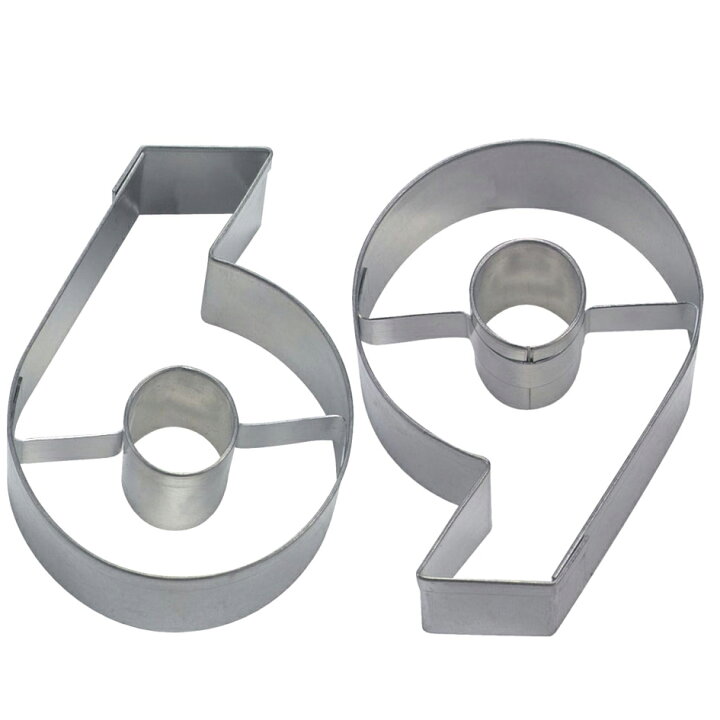 楽天市場 スタッダー クッキー型 数字 6 Or 9 1372 Stadter 文字 馬嶋屋菓子道具店