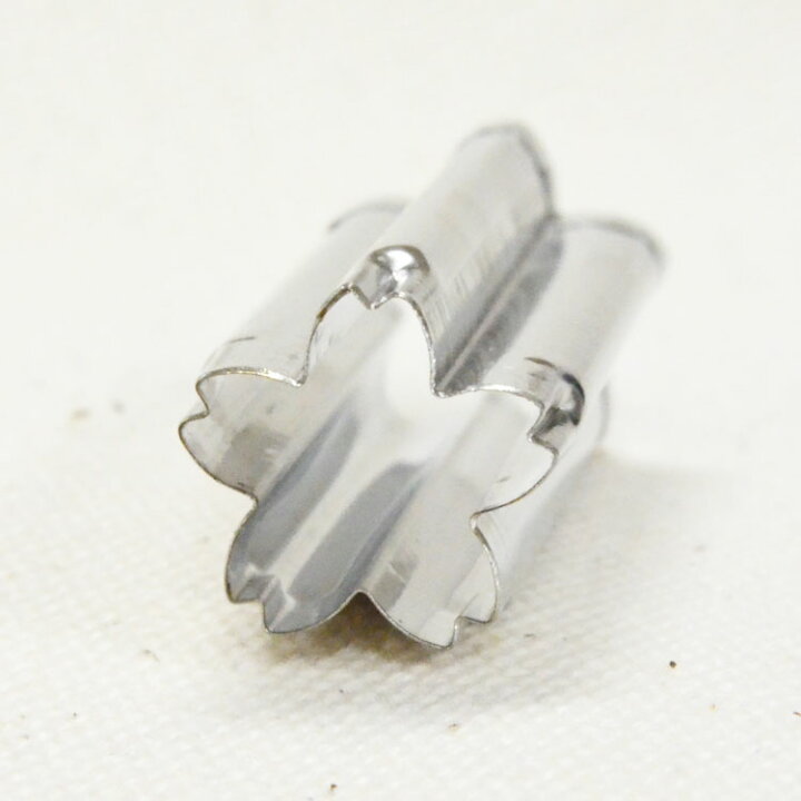 楽天市場 和菓子 生抜き 深 桜 小 15mm ステンレス 抜き型 型抜き さくら 花 植物 馬嶋屋菓子道具店