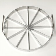 12カット A型 トルテカッター 7寸 直径210mm [336000040] | 分割器 ステンレス