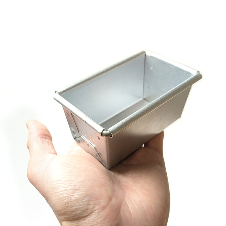楽天市場】空焼き済み 10センチ 勾配有り フタ無 ミニ 食パン型 10cm 