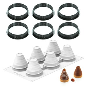 VR}[g Lbg ^gO ArA 6t VR^ Đ vX`bN O 6 Zbg | Silikomart KIT TARTE RING ALBIA