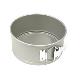 テフロン 加工 バネ式 丸 デコレーション型 21cm 7号 底取 | 空焼き 不要 タイガークラウン CAKELAND ケーキランド 3514