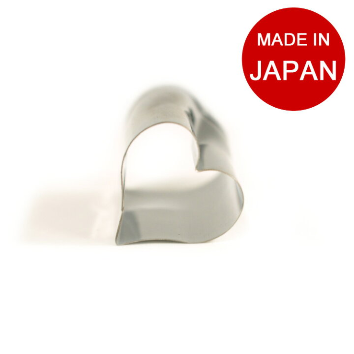 楽天市場】和菓子 生抜き ハート 大 #3 ステンレス バレンタイン  