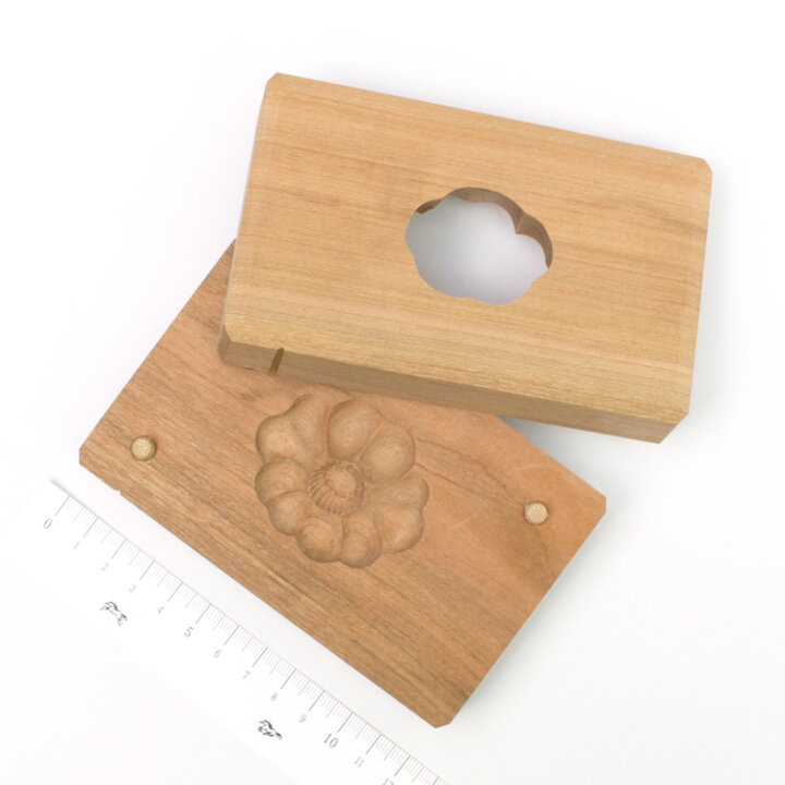 楽天市場】上生菓子用 木型 No22 椿 ※受注生産のためお届けまでに1か月 