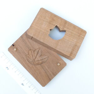 上生菓子用 木型 No54 もみじ ※受注生産:納期1か月程度 | 職人手彫 和菓子 ねりきり 練り切り