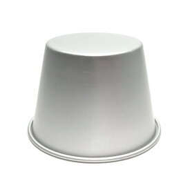 径80x高58mm 約210cc プリン型 アルマイト プリンカップ 特大 | 空焼き 不要 ※比重用としてのご利用はおすすめいたしません