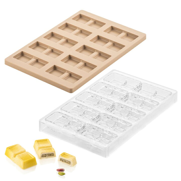 楽天市場】シリコマート Chocado KIT BLOCCO B スナックバー 10個付 