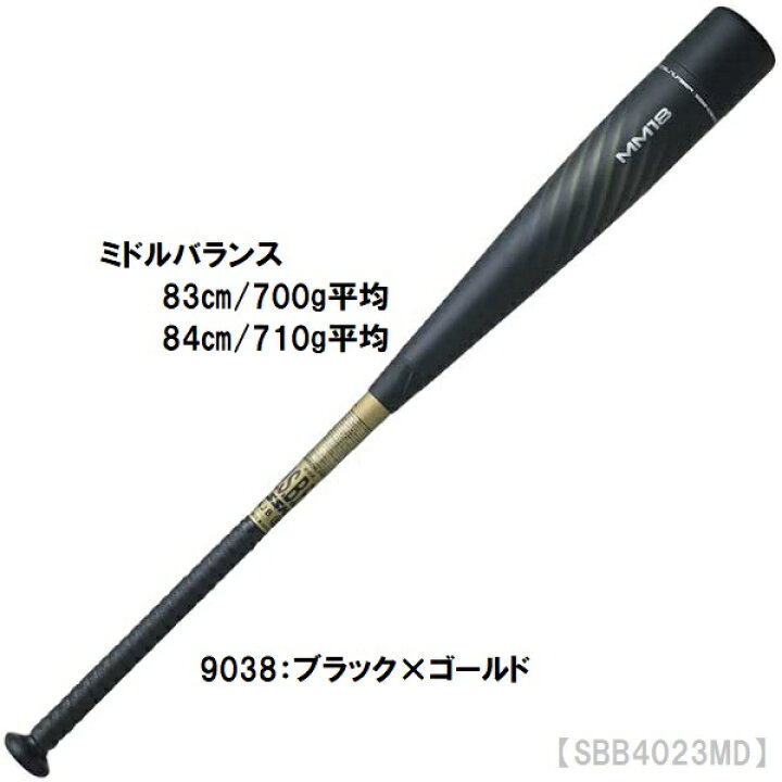 楽天市場】SSK エスエスケイ 軟式野球 一般軟式用バット MM18 ミドル 