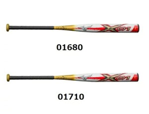 ミズノ mizunoミズノプロ ソフトボール用 エックス01 3号革 ゴムボール用 1CJFS10884 ソフトボール用バット