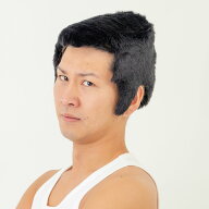 角刈りかつら 衣装 かつら ウィッグ かぶりもの コスプレ 小道具 仮装 変装 宴会 パーティー イベント ハ…