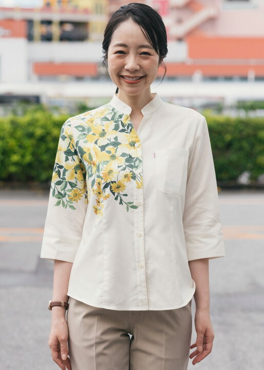 楽天市場】かりゆしウェア 日本製 沖縄 結婚 式 かりゆし シャツ 七分 