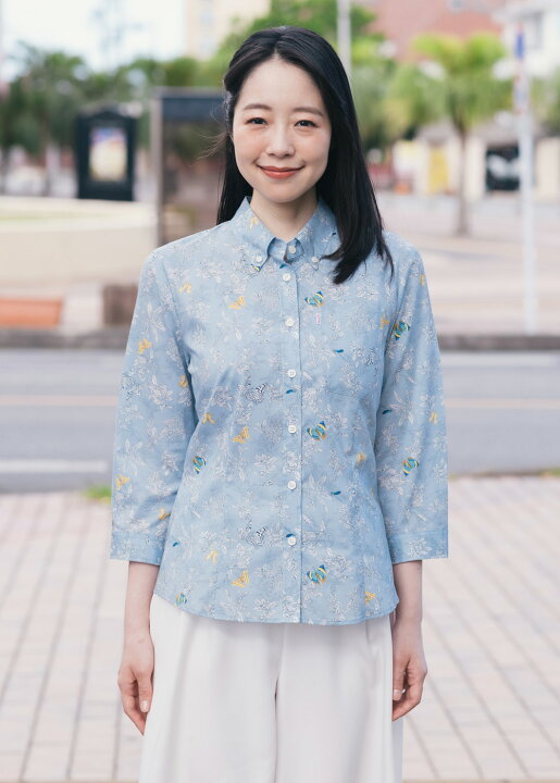 楽天市場】かりゆしウェア 日本製 沖縄 結婚 式 かりゆし シャツ 七分 