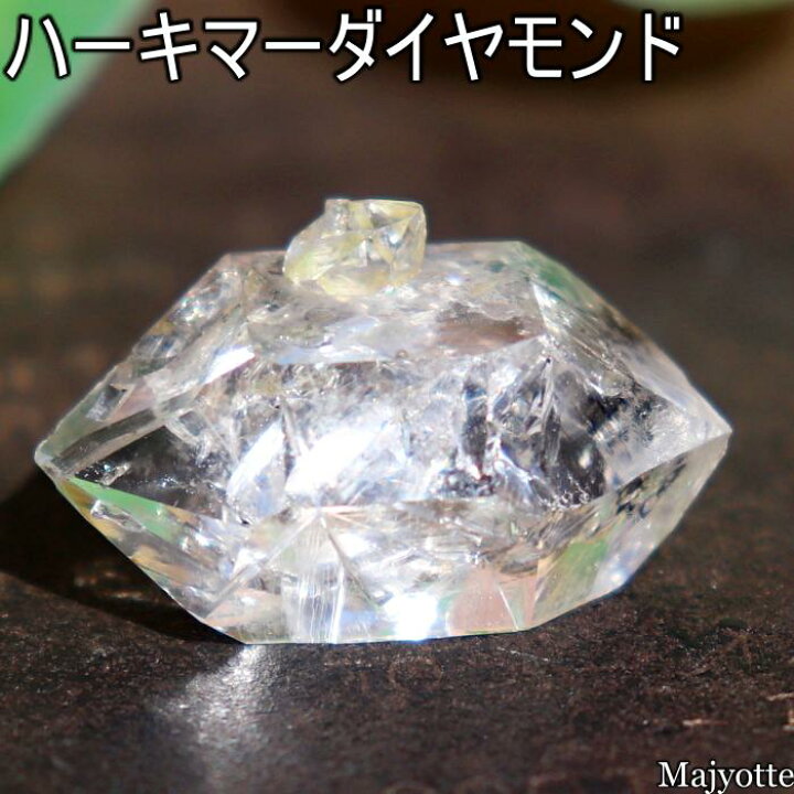 Mokana - 0115100 貫入入り ハーキマーダイヤモンド貫通穴15＊25ミリ 