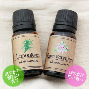 [֑ OX[Y[jEe10mlZbg VRR100GbZVIC A}IC(Lemongrass)(Rose Geranium)