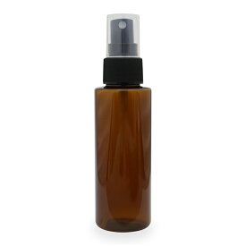 ポイント5倍★スプレーボトル100ml(ブラウン)オイル対応容器 ルームスプレー、フレグランススプレー等幅広く使用でき持ち運びに便利。(プラスチック容器/オイル用空瓶 プラスチック製-PET/空ボトル/アロマスプレー)