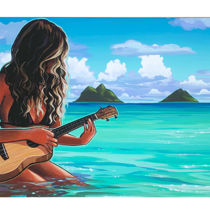 楽天市場】クリスティシン アートプリント ISLAND STYLE 28.0×35.5cm 