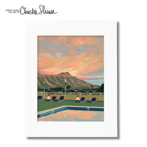 �N���X�e�B�V�� �A�[�g�v�����g DIAMONDHEAD IN GOLD 28.0×35.5cm�yChristie Shinn �n���C �n���C�A���A�[�g�@�n���C�A���G�� �G �A�[�e�B�X�g ���C�ݕ� �e�C�X�g�@�C���e���A �A�[�g �z