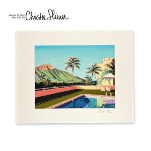 NXeBV A[gvg POOL SIDE 28.0×35.5cmyChristie Shinn nC nCAA[g@nCAG G A[eBXg Cݕ eCXg@CeA A[g z