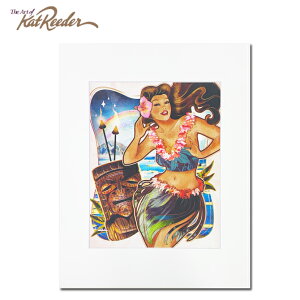 Jbg[_[ A[gvg Tiki in Waikiki 28.0×35.5cmyKat Reeder nC A[g Lbg[_[ nC G A[eBXg CeA nCAA[g nCAG G CXg[^