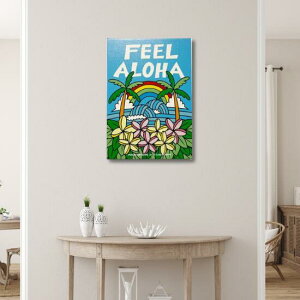 ���[�Y�}�� �L�����o�X�A�[�g Ma kai����A3/A2 FEEL ALOHA�yLOOSEMAN �T�[�t�A�[�e�B�X�g �G �C �g �n���C�A���A�[�g �n���C�A���G�� �C���e���A ���C�݁z