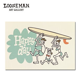 [Y} |XgJ[h Happy dayyLOOSEMAN nC T[t G C JtHjA T[tB J[h A[g nCA CeA T[tA[g ͂TCY G C T[tB y