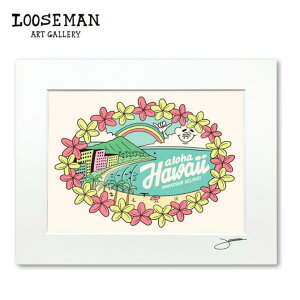 [Y} A[gvg "ALOHA HAWAIi PARADISE ISLAND" 28.0×35.5cmyLOOSEMAN looseman nC A[g T[t T[tA[eBXg G C g nCAA[g T[tA[g nCAG CeA 