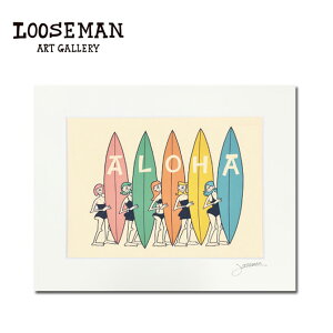 [Y} A[gvg "ALOHA LADY" 28.0×35.5cmyLOOSEMAN looseman nC A[g T[t T[tA[eBXg G C g nCAA[g T[tA[g nCAG CeA C eCX